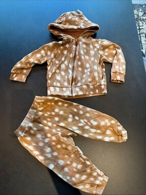 Molo Spotted Fawn Hoodie + Joggers Set